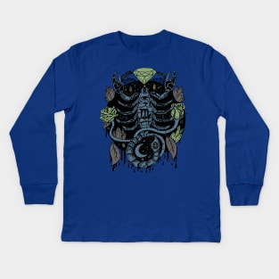 Mellow Cool Mystic Scorpio Zodiac Kids Long Sleeve T-Shirt